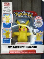 Pokemon My Partner Pikachu Electronic Figure with Sound Plus Motion New Age 4+