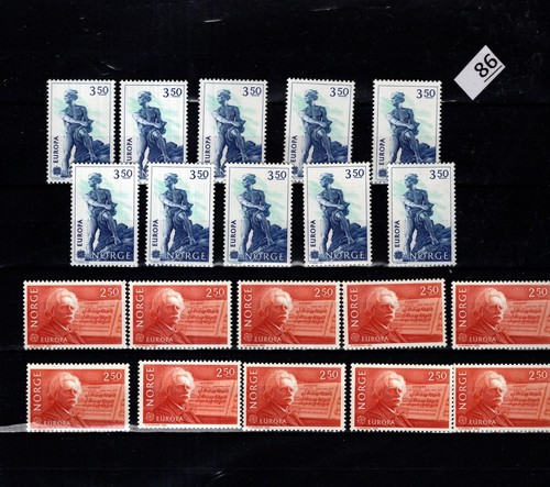 OM 10X NORWAY 1983 - MNH - EUROPA CEPT - MUSIC