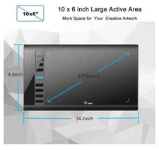 Ugee M1000l Graphic Tablet Las Mejores Ofertas En Gráficos De