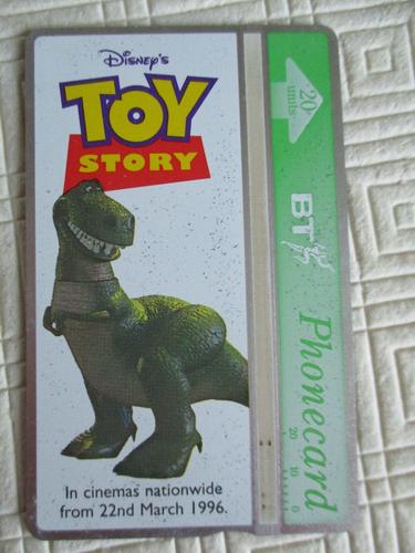 BT Phonecards : Toy Story - set of 6 collectable special issue cards from 1996. - Picture 6 of 8