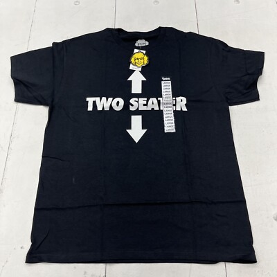 Danny Duncan Black Two Seater Graphic Short Sleeve T-Shirt - Main Image