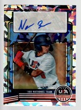 2023 USA Stars & Stripes 18U NT Signatures Crystal #18U2-NZ Nazzan Zanetello /23