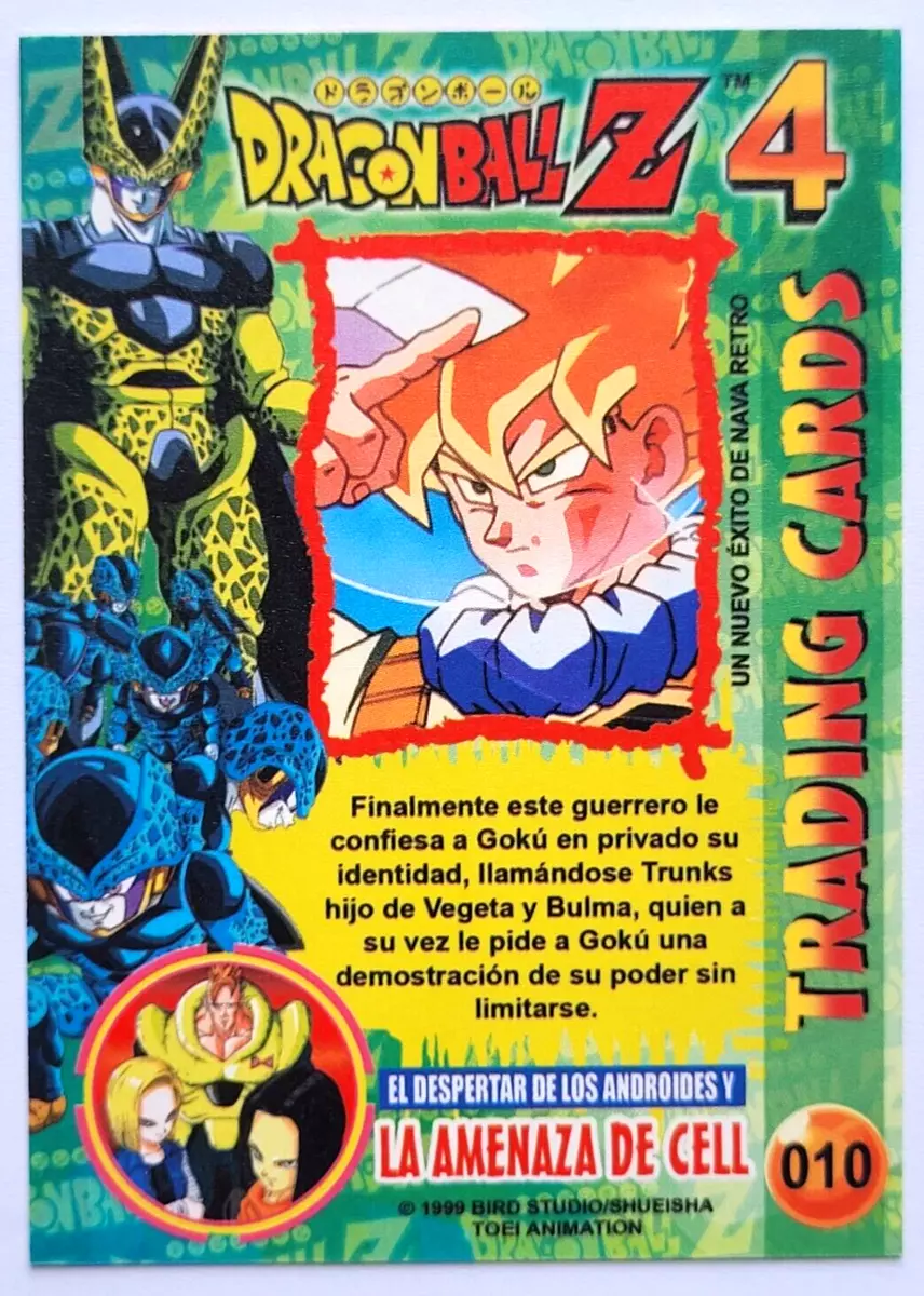 2023 DRAGON BALL Z4 #091 GOKU GOHAN TRUNKS CELL PERU Edition Trading Cards  TCG