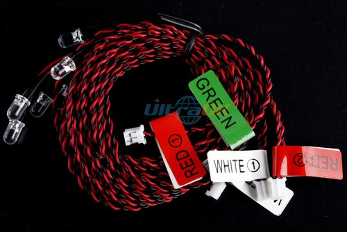 8-LED Flashing Light bulb System for RC Helicopter Plane Glider boatSimulate - Picture 2 of 12