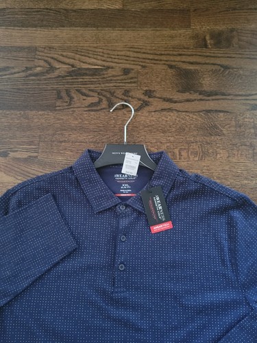 Mens Awareness Kenneth Cole Slim Fit Long Sleeve 3 Button Shirt 2XL New W/ Tags - Picture 4 of 8