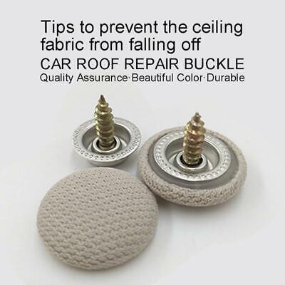 Auto Roof Snap Rivets Retainer Design Car Roof Headliner Repair Button 30pcs
