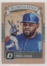 2016 Panini Donruss Optic Diamond Kings Orange 93/199 Prince Fielder #28 0q1p