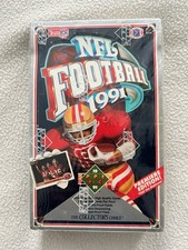 1991 Upper Deck NFL Football Premiere Edition Box Original Factory Sealed