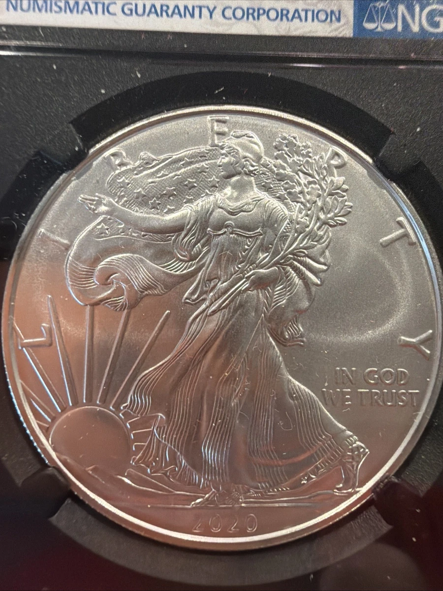 American Eagle MS 69 Graded 2020 Silver Bullion Coins for sale | eBay