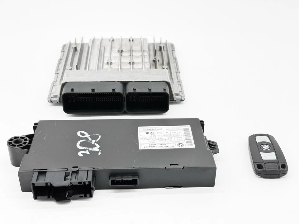 BMW E90 E92 E93 E60 ECU SET DME MSV80.1 CAS3 KEY MATCH #S - Image 3 of 4