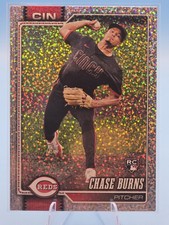 2026 Topps Series 1 Celebration Chase Burns #312 Confetti
