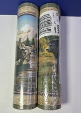 2 Rolls - The Blonder Co. Moose Bear 4.5" Vinyl Wallpaper Border 5 Yards/Per