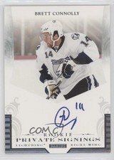 2011 Panini Rookie Anthology Private Signings Platinum Brett Connolly Auto 0p9p