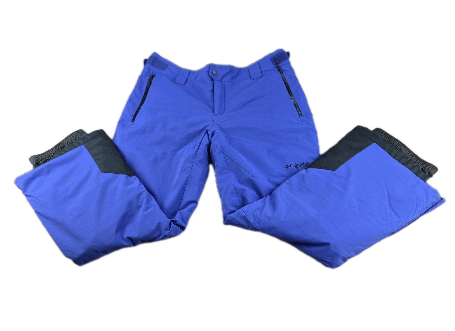 Columbia Titanium Snow Ski Pants Men Sz XL Blue Omni-Heat In