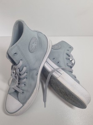 Converse Sneaker Plateau High Top All Stars Chuck Taylor grau UK 5 sehr gut