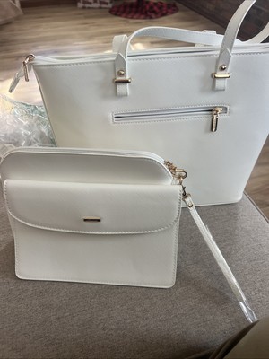 LOVEVOOK Women's Large Faux Leather Handbags Shoulder Bag