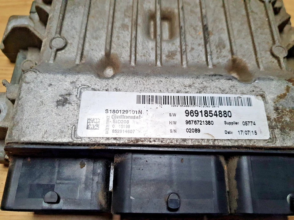 # ECU Lock Kit Set Citroen RELAY Peugeot Boxer 2.2 euro5 9691854880 9676721380 - Image 2 of 4