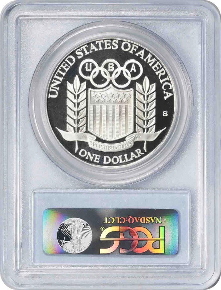 1992-S Olympic Commemorative Silver Dollar PR70DCAM PCGS - Image 2 of 2
