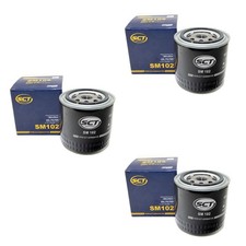 Ölfilter 3 X SCT SM 102 für Alfa Romeo Fiat Lada Nissan Almera Pathfinder 