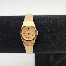 Vintage Seiko Gold Tone Women's Manual Wind Watch 11-1519 Working