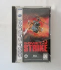 Sega Saturn Soviet Strike - Disc, (Cracked) Case, Instruction Manual