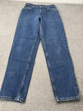 Vtg Levi s 550 Blue Jeans Relaxed Fit Tapered Leg Size 10 Medium 29x31