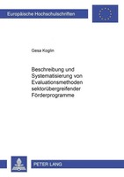 Beschreibung Und Systematisierung Von Evaluationsmethoden...