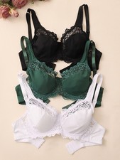 Ladies Bras 36-58 AABCDDE Lace Brassiere Underwired Bra Intimate Sexy Lingerie