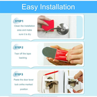 Door Handle Lock Pet Door Lock Anti-Theft Door Lock Anti-Child Door Opener No Pu