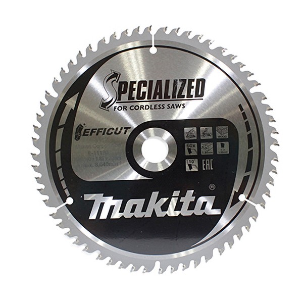 Makita Efficut SäGeblatt Holz 190 X 20 X 60Z - E-11190-image