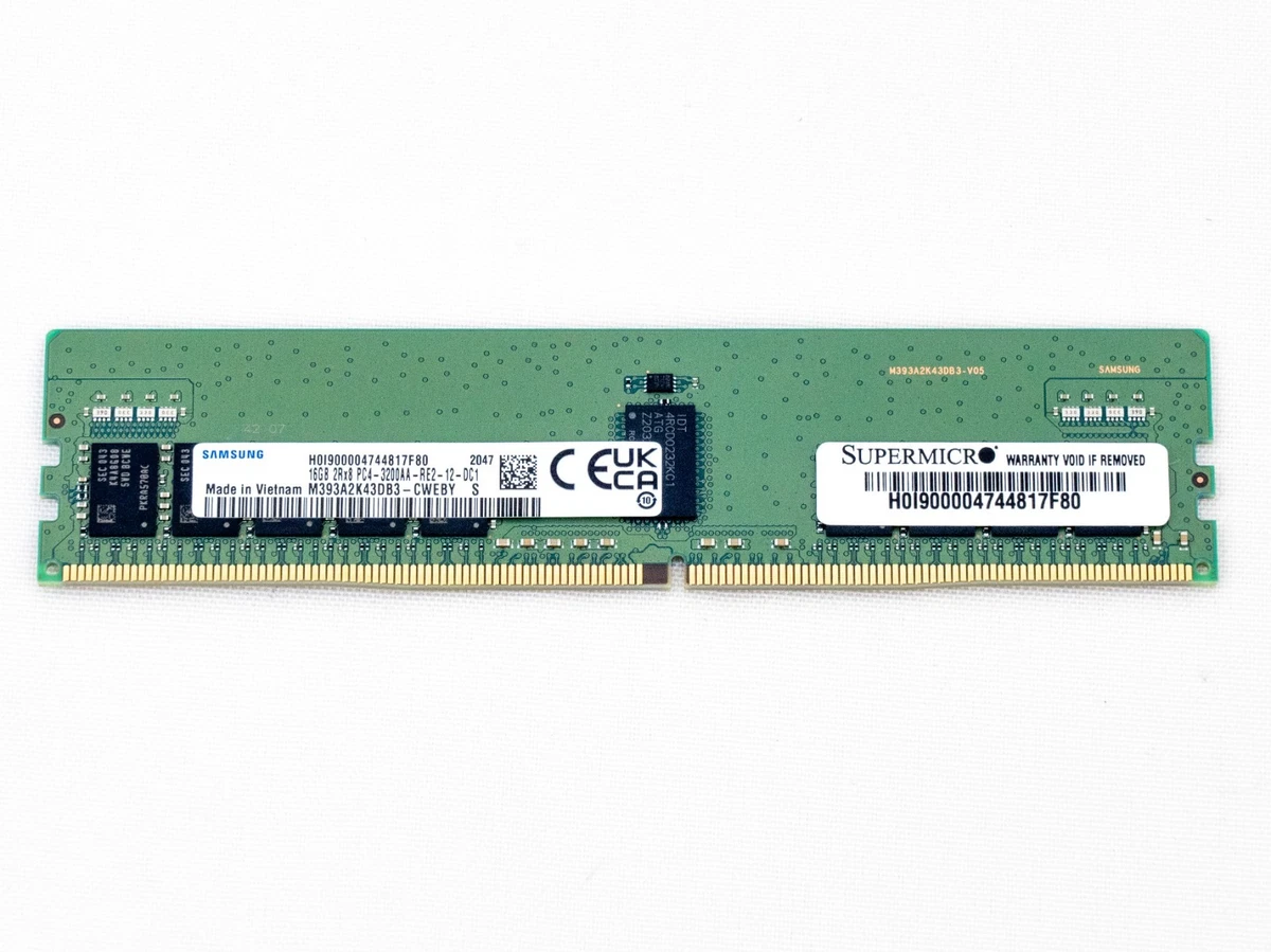 Samsung RDIMM Computer RAM 1 Modules for sale | eBay