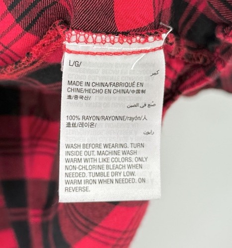 Epic Threads Girls Red & Black Plaid Dress Size L (12) Holiday Winter Event - Picture 5 of 8