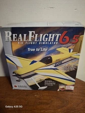 Real Flight 6.5 R/C Flight Simulator w/Airplane Mega Pack Complete In Box