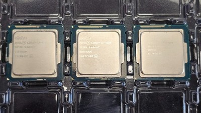 (Lot of 3) Intel i3-4160 3.60GHZ CPU SR1PK #21