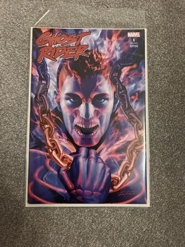 GHOST RIDER #1 JUNG GEON YOON DOUBLE EXPOSURE TRADE DRESS VARIANT 🔥🔥.