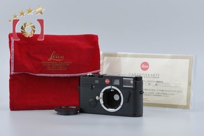 LeicaライカM6TTL 0.85 NSH 400台限定ブラックペイント Leica M6 TTL 0.85 Black Paint NSH Limited to 400 Units Model Film