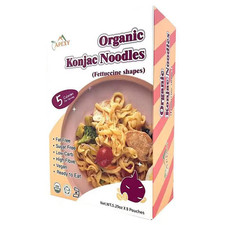 Organic Shirataki Konjac Noodle with Organic Oat Flour 42.24Oz 8 Pouches inside