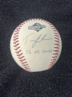 TOMMY EDMAN SIGNED AUTOGRAPHED 25 WS CHAMPS OML 2025 WS BASEBALL TRISTAR DODGERS