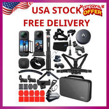 Accessories Kit for Insta360 X5 / X4 Camera Mount Bundle with Magnetic Mount Car