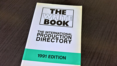 THE WHITE BOOK 1991, inkl Adressen von Record Labels, Producer, etc, 736S. RARE!