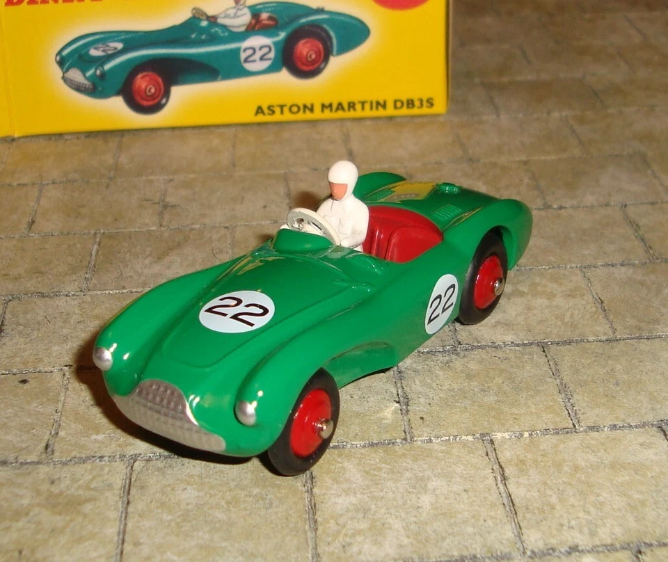 COCHE ASTON MARTIN DB3S - DINKY TOYS 110 - REPRODUCCIÓN DEAGOSTINI c2018 Foto 2 de 4