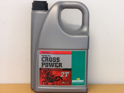 16,98 /l Motorex Cross Power 2T 4 Ltr vollsyn Off Road 2-taktmischöl