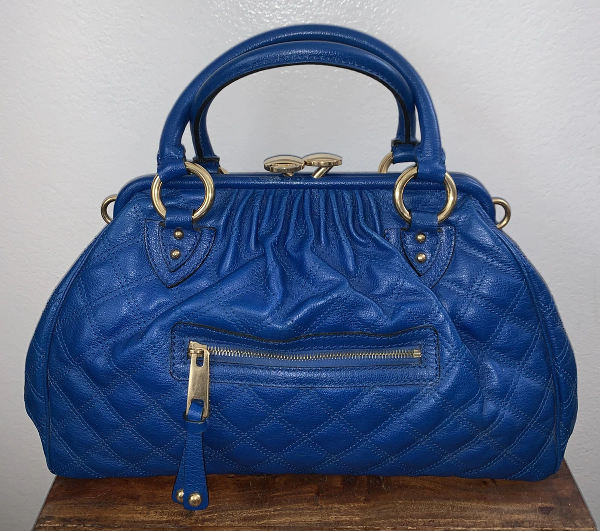 Handbag Marc Jacobs Woman Color Blue