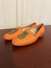 Jon Josef Size 6.5 M Pineapple Loafers Orange Flats Women’s Rare EUC — photo 3