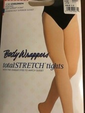 BodyWrappers Child C30 Total Stretch Footed Tights in Jazzy Tan