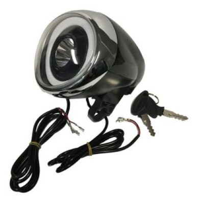 MotoTec Fat Tire Scooter - 60v Headlight Assembly