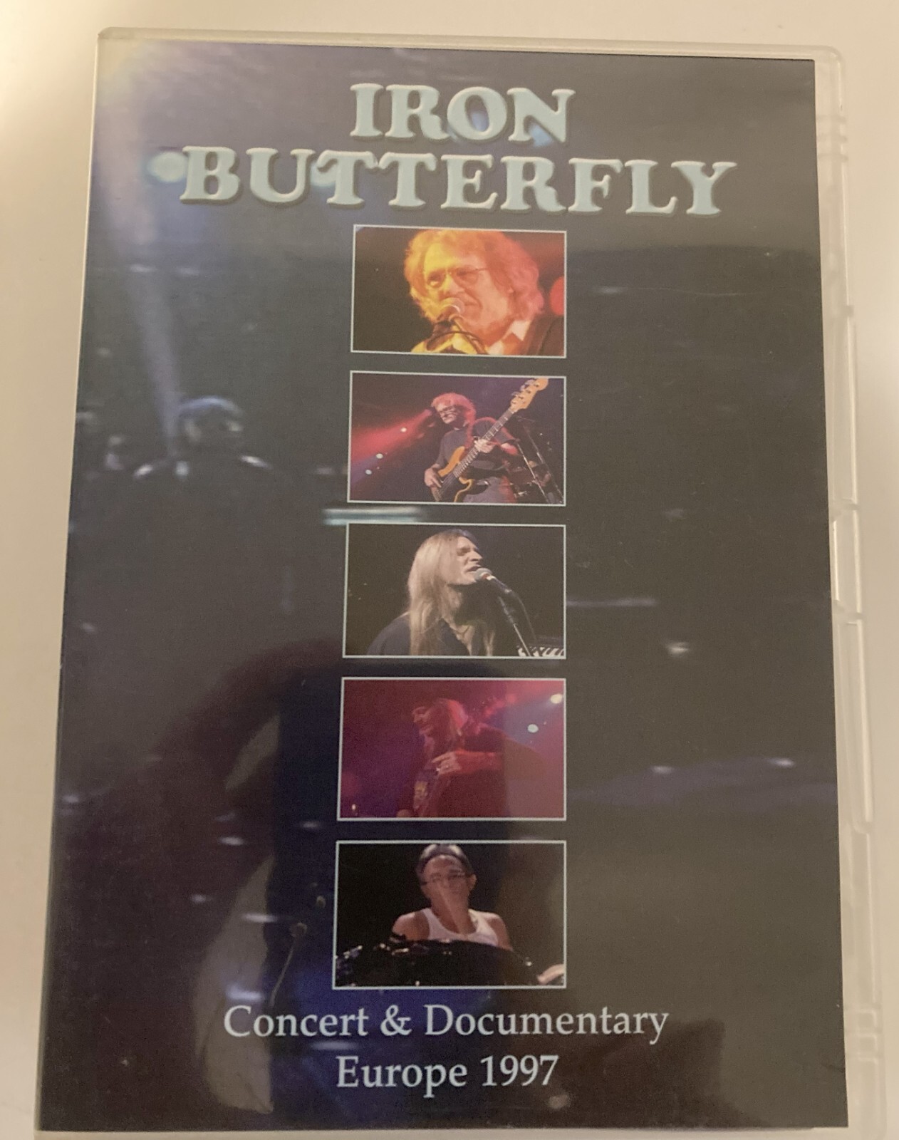 Iron Butterfly Live Concert & Documentary Europe 1997 DVD 2009 VERY