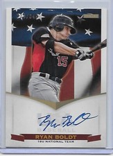 2012 Panini USA 18U RYAN BOLDT auto 315/349 Nebraska Tampa Bay