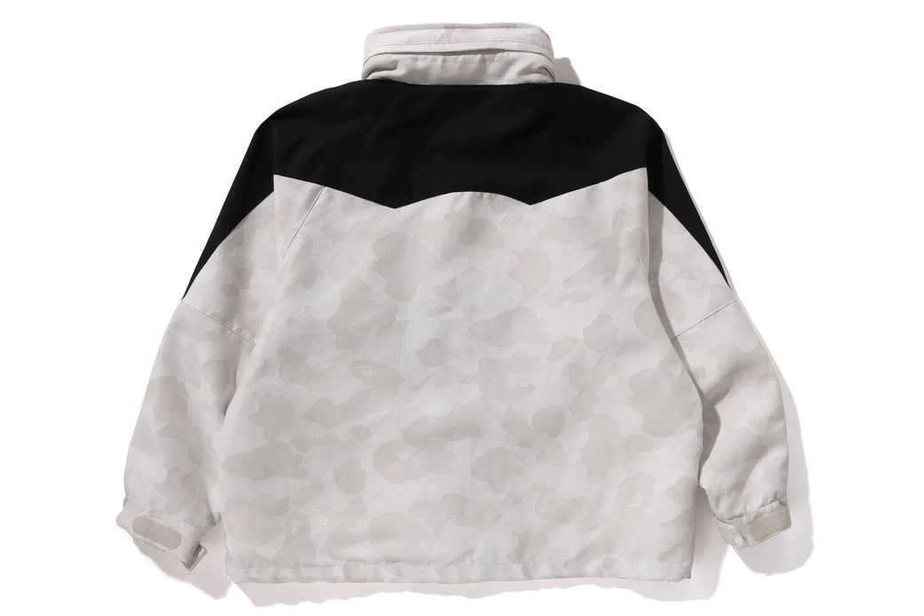 A Bathing Ape Men's Snowboard Jacket 2024 SS JACQUARD BAPE A Bathing Ape Men's Snowboard Jacket 2024 SS JACQUARD BAPE
