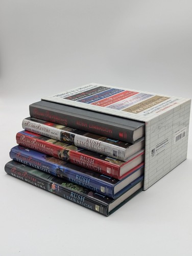 5 Book Box Set: The Incredible Adventures of Rush Revere, Rush Limbaugh - EUC - Picture 7 of 11